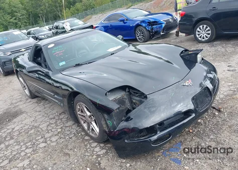 2003 Chevrolet Corvette z USA, uszkodzony, nr VIN 1G1YY22G935124737